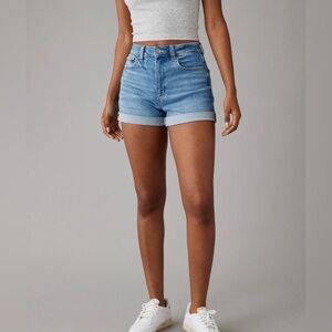 American Eagle Denim Mom Shorts